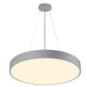 SLV Applique et plafonnier MEDO� 60 rond, CCT Switch, direct / indirect IP50, gris gradable