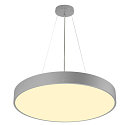 SLV Applique et plafonnier MEDO� 60 rond, CCT Switch, direct / indirect IP50, gris gradable
