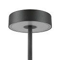 SLV battery table lamp VINOLINA IP54, black dimmable