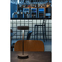SLV battery table lamp VINOLINA IP54, black dimmable