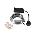 SLV Plafonnier encastr� NEW TRIA� 68 rond GU10 IP20, aluminium
