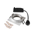 Plafonnier encastr� NEW TRIA� 68 carr� GU10 IP20, blanche
