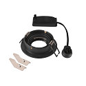 SLV ceiling recessed luminaire NEW TRIA® 75 round GU10 IP20, black