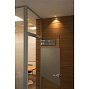 Plafonnier encastr� NEW TRIA� 75 carr� GU10 IP20, blanche