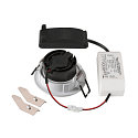 SLV ceiling recessed luminaire NEW TRIA� 68 round IP20, white dimmable