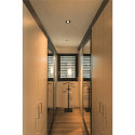 SLV ceiling recessed luminaire NEW TRIA� 68 round IP20, black dimmable