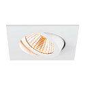 SLV Plafonnier encastr� NEW TRIA� 68 carr� IP20, blanche gradable
