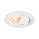 ceiling recessed luminaire NEW TRIA� UNIVERSAL 68 round IP20, white dimmable