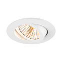 SLV Plafonnier encastr� NEW TRIA� UNIVERSAL 68 rond IP20, blanche gradable