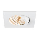 SLV Plafonnier encastr� NEW TRIA� UNIVERSAL carr� IP20, blanche gradable