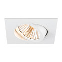 SLV Plafonnier encastr� NEW TRIA� UNIVERSAL carr� IP20, blanche gradable