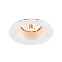 SLV Plafonnier encastr� NEW TRIA� UNIVERSAL rond IP20 / IP65, blanche gradable