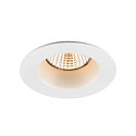 SLV Plafonnier encastr� NEW TRIA� UNIVERSAL rond IP20 / IP65, blanche gradable