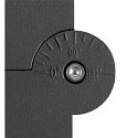 SLV Luminaire en forme de borne S-CUBE 35 angulaire, CCT Switch, inclinable IP65, anthrazit gradable