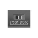 SLV Luminaire en forme de borne S-CUBE 35 angulaire, CCT Switch, inclinable IP65, anthrazit gradable