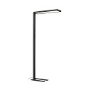 SLV floor lamp WORKLIGHT PRO IP20, black dimmable