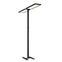 SLV Lampadaire WORKLIGHT PRO IP20, noir gradable