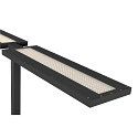 SLV Lampadaire WORKLIGHT PRO IP20, noir gradable