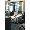SLV floor lamp WORKLIGHT PRO IP20, white dimmable