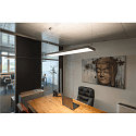 SLV Luminaire � suspension WORKLIGHT PRO haut bas, contr�lable par DALI, UGR < 19 IP20, gris gradable