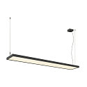 Luminaire � suspension WORKLIGHT PRO haut bas, contr�lable par DALI, UGR < 19 IP20, noir gradable