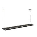 SLV pendant luminaire WORKLIGHT PRO up / down, DALI controllable, UGR < 19 IP20, black dimmable