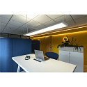 SLV Luminaire � suspension WORKLIGHT PRO haut bas, contr�lable par DALI, UGR < 19 IP20, blanche gradable