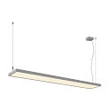 pendant luminaire WORKLIGHT PRO up / down, DALI controllable, UGR < 19 IP20, grey dimmable