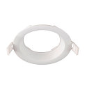 Capot DOWNLIGHT V 100 l�g�rement encastr�, blanche