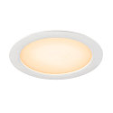 cover DOWNLIGHT V 200 flat, white