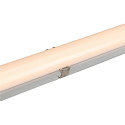 SLV Luminaire pour locaux humides WATERPROOF V 1500 ON-OFF r�sistant aux chocs, commutable IP66, gris 