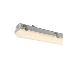 SLV Luminaire pour locaux humides WATERPROOF V 1200 DALI contr�lable par DALI, r�sistant aux chocs IP66, gris gradable