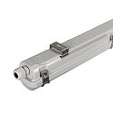 SLV Luminaire pour locaux humides WATERPROOF V 1200 DALI contr�lable par DALI, r�sistant aux chocs IP66, gris gradable