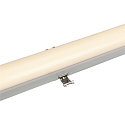 SLV Luminaire pour locaux humides WATERPROOF V 1200 DALI contr�lable par DALI, r�sistant aux chocs IP66, gris gradable