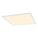 SLV Luminaire de plafond PANEL V 625 ON-OFF CCT Switch, commutable IP54 / IP40, blanche, laqu� 