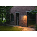 SLV Luminaire mural d'ext�rieur R-CUBE rond, CCT Switch, pivotant � la cardan IP65, anthrazit gradable