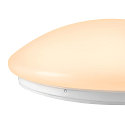 SLV Applique et plafonnier SURFACE V 390 CCT Switch, commutable, multipower, cambr�, c�bl� en continu IP44, blanche 