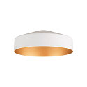 Abat-jour LALU® TETRA 14 MIX&MATCH, or, blanche
