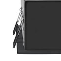 SLV ceiling recessed luminaire KADUX DOUBLE square IP20, black dimmable