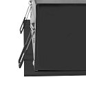 SLV Plafonnier encastr� KADUX TRIPLE carr� IP20, noir gradable