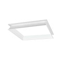 Cadre de montage PANEL 595 P / 600 V encastr�, blanche, laqu�