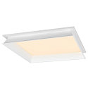 SLV Cadre de montage PANEL 625 P / 625 V encastr�, blanche, laqu�