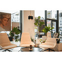 SLV Luminaire à suspension PANTILO ROPE 20 E27 IP20, argent gradable