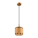SLV Luminaire à suspension PANTILO ROPE 20 E27 IP20, or gradable