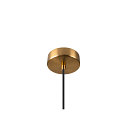 SLV Luminaire à suspension PANTILO ROPE 20 E27 IP20, or gradable