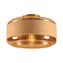 Applique et plafonnier PANTILO ROPE 27 cylindrique E27 IP20, or gradable