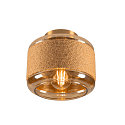 Applique et plafonnier PANTILO ROPE 19 cylindrique E27 IP20, or gradable