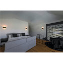 Luminaire mural PANTILO ROPE G9 IP20, argent gradable
