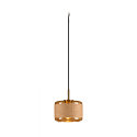 Luminaire à suspension PANTILO ROPE 19 E27 IP20, or gradable