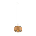 SLV Luminaire à suspension PANTILO ROPE 19 E27 IP20, or gradable